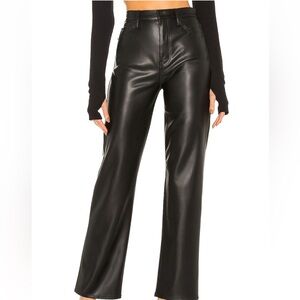 Pistola Black Leather Pants